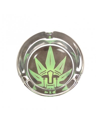 Posacenere in Vetro - Cannabis Leaves