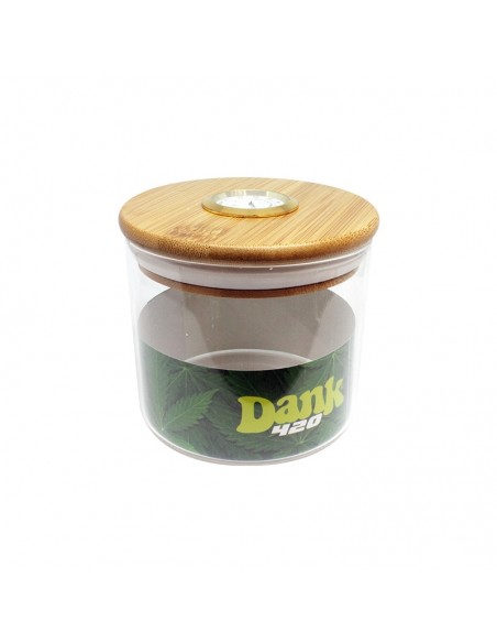 Dank 420 - Barattolo in Vetro con Igrometro