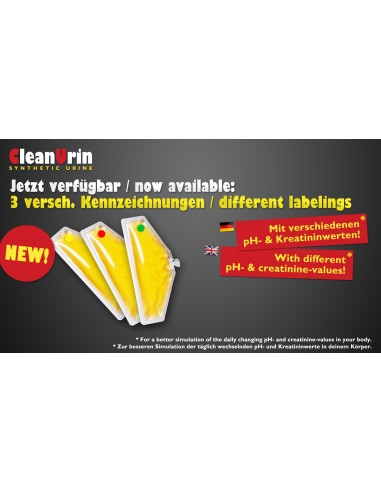 Clean U - Screen Urin Set 2.0 - KIT da Donna con Accessori