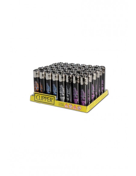 Clipper - Piante Serie 1 - Pacco da 48 Accendini