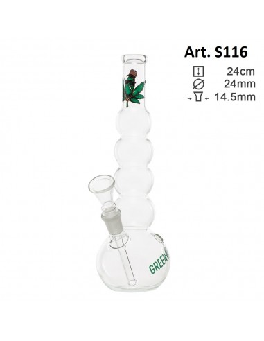 Greenline - Bong Rap Leaf - h 24cm