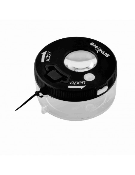 Smokus Focus Jetpack Nero - Barattolo Speciale per Fiori