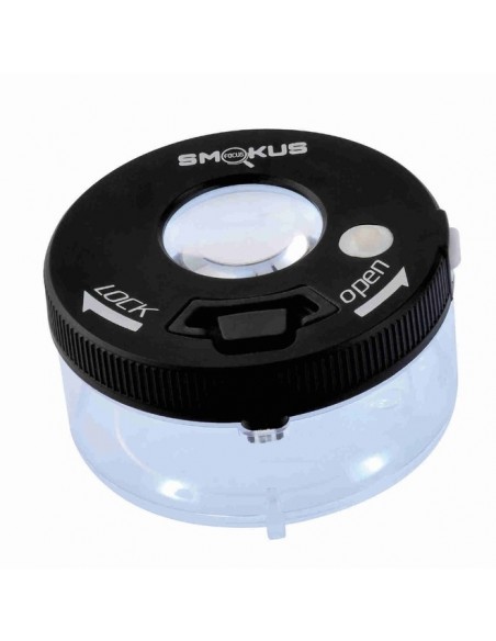 Smokus Focus Jetpack Nero - Barattolo Speciale per Fiori