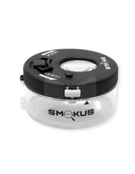 Smokus Focus Jetpack Nero - Barattolo Speciale per Fiori