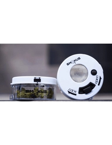 Smokus Focus Jetpack Nero - Barattolo Speciale per Fiori