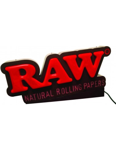 RAW - Insegna Luminosa LED - Natural Rolling Paper