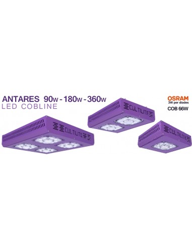 Cultilite Led - Antares 180W Cob Line - Agro - Con Swich Grow, Full Spectrum