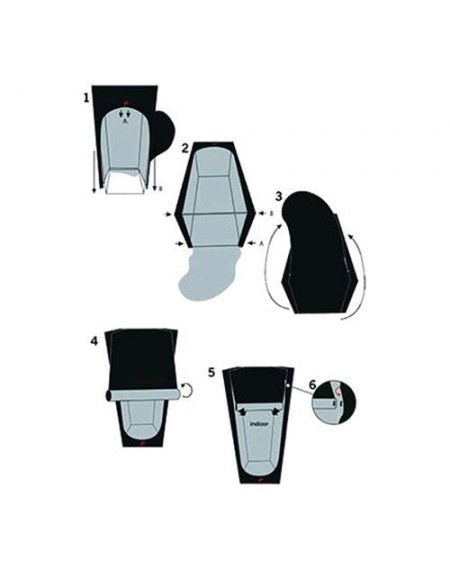 Hydro Shoot - 60x60X140 cm - Revision 2.0 - Nuova Versione Grow box per coltivazione indoor piante di cannabis, cabina armadio p