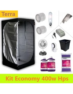 Kit Economy - Terra - Box 100x100x200 - Lampada Hps 400W