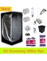 Kit Economy - Terra - Box 120x120x200 - Lampada Hps 600W