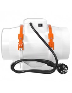 Cornwall Electronics - Aspiratore TT Ø 100 Bipotenza Cablato + Interruttore - 145-187 MC-H 2
