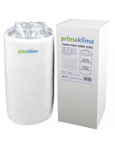 Prima Klima - Filtro Carboni Attivi - Ecoline Mini Ø125 - Portata 480 MC/H