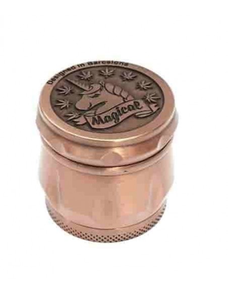 Grinder in Metallo - Unicorno Magico - 40 mm - 4 parti
