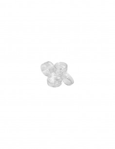 Barattoli in Plastica con Tappo a Vite - 5 ml
