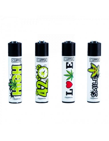 CLIPPER - Weed Slogan 420 - Serie da 4