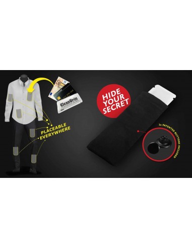 Clean U - SafeBag - Scomparto Segreto Con Bottoni
