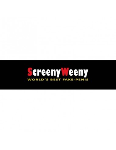 Clean U - Screeny Weeny 5.0 - KIT Pene Finto e Accessori - CIRCONCISO Bianco/Mulatto (italiano)